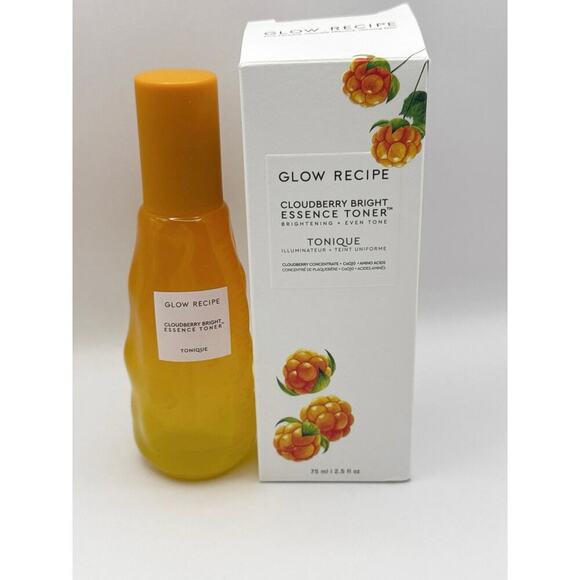 GLOW‎ RECIPE Cloudberry Bright Essence Toner BNIB - Picture 3 of 6